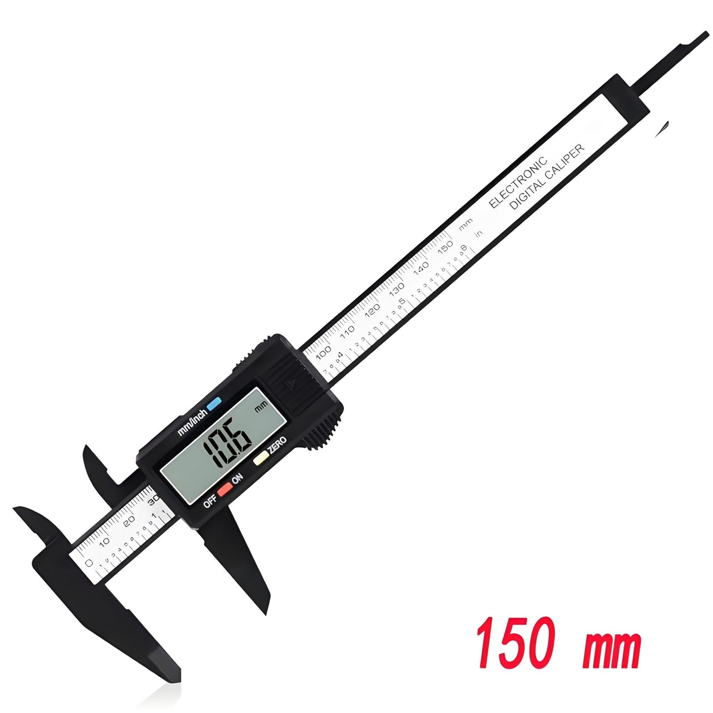150mm 100mm Electronic Digital Caliper Dial Vernier Caliper Gauge Micrometer Measuring Tool Digital Ruler