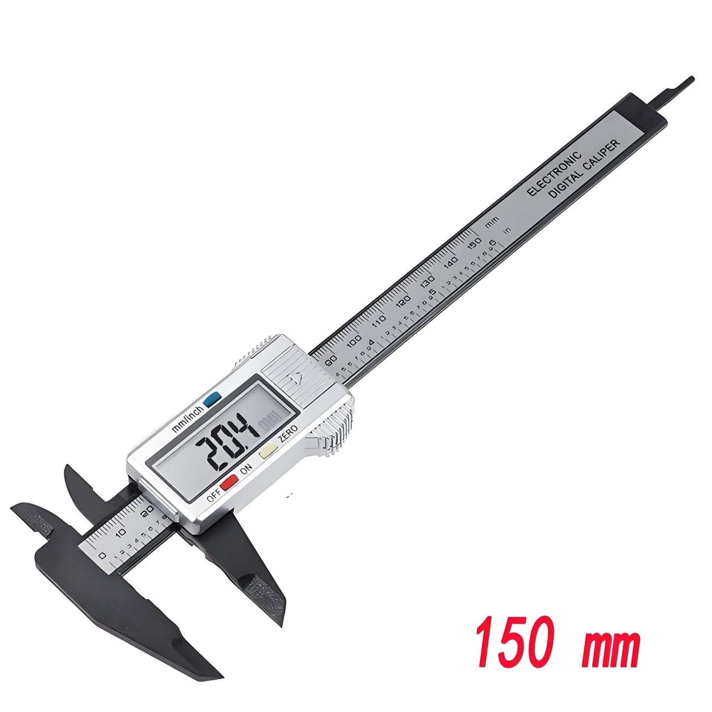 150mm 100mm Electronic Digital Caliper  Dial Vernier Caliper Gauge Micrometer Measuring Tool Digital Ruler
